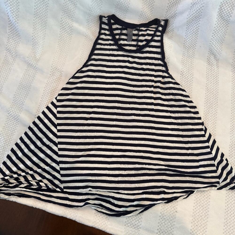 sweaty betty stripe tank top size medium M